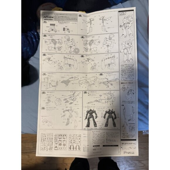 Bandai Patlabor Brocken 1/60 FIGURE. Open Box, Packaging Is SEALED. *Box Damage* - Picture 4 of 15